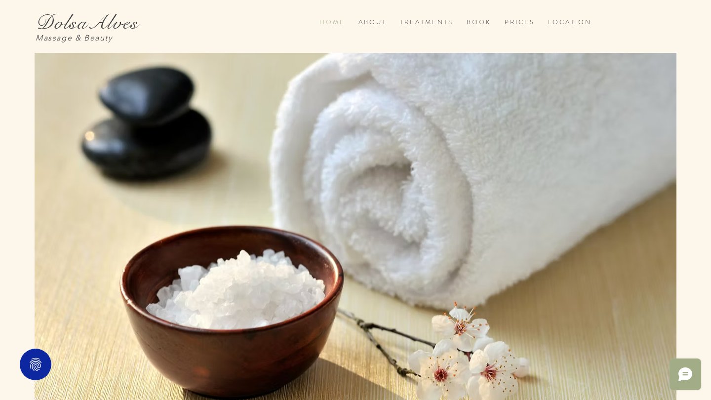 Dolsa Alves Massage & Beauty website