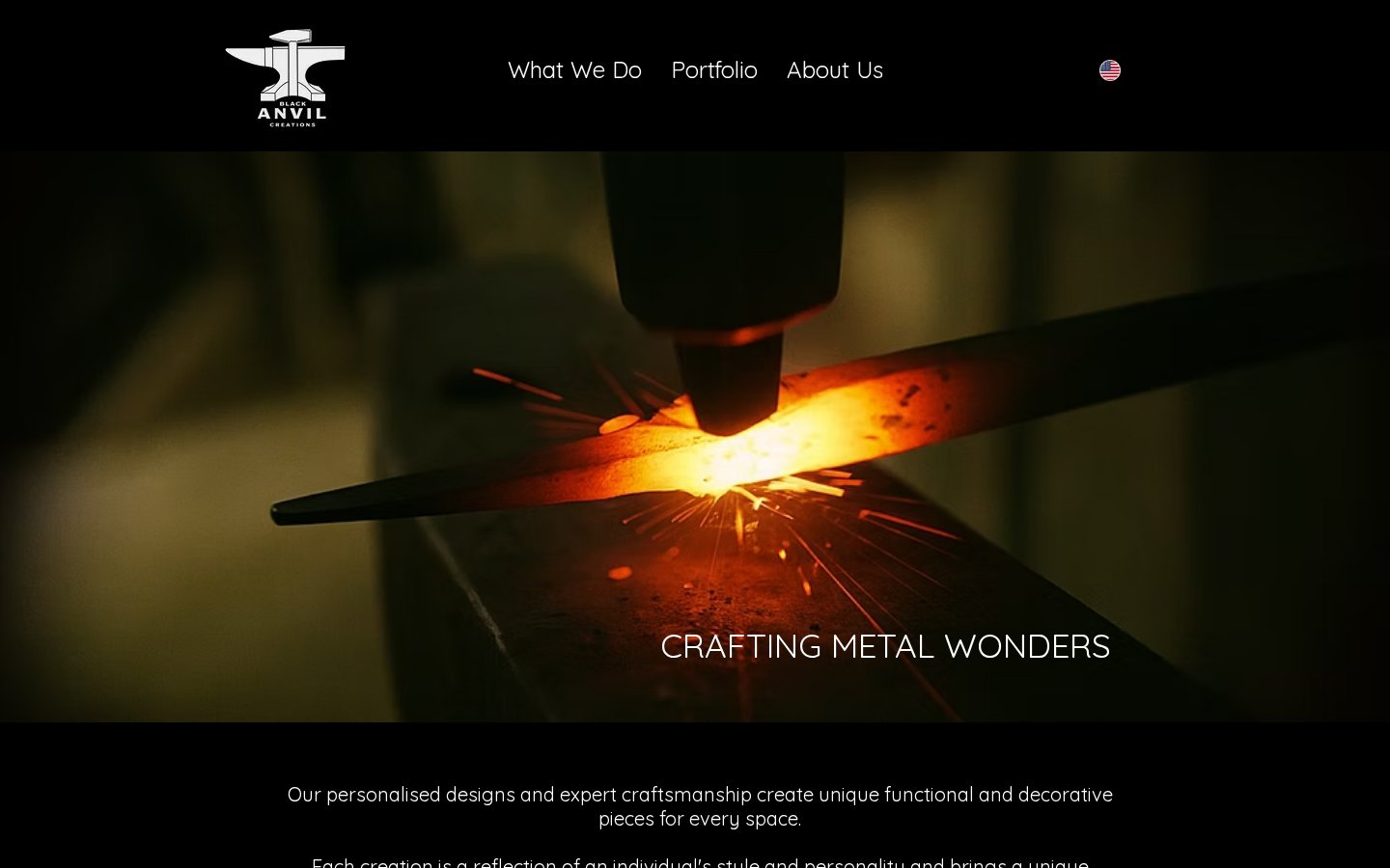 Black Anvil Creations website